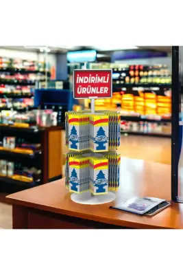 2 Katlı Kancalı Tezgahüstü Stand Model 1 Beyaz - 3