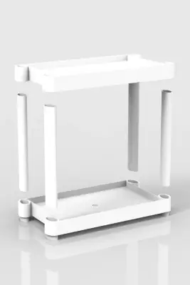 2 Raflı Plastik Tezgahüstü Organizer (Small Model - 3