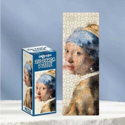 250 Parça Puzzle-İnci Küpeli Kadın - BKM Kitap