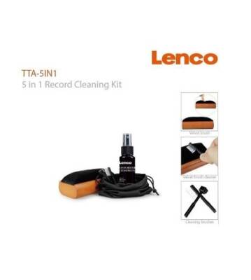 5’li Plak Temizleme Seti (Fırça + Likit + Özel Kumaş) TTA-5IN1 - 1