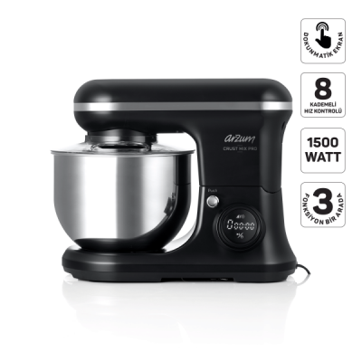 Arzum Crust Mix Pro Stand Mikser - AR1186-01 - 1