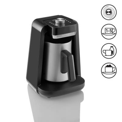 Arzum Okka Rich Spin Pro Türk Kahvesi Makinesi - Krom - OK0020-K - 1