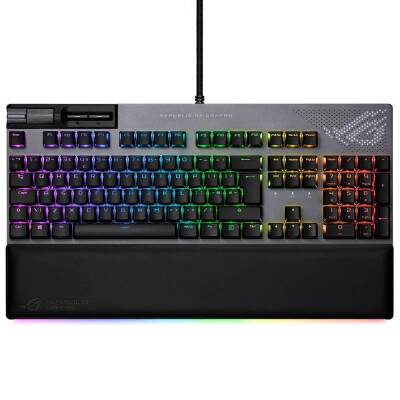 ASUS ROG Strix Flare II Animate Aura Sync RGB Kablolu Mekanik Gaming Klavye - 1