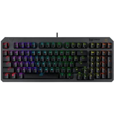 ASUS TUF Gaming K3 Gen II Siyah Red Switch RGB Optik Mekanik Gaming Klavye - 1