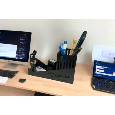 ATATÜRK TEMALI KALEMLİK SİYAH - 5