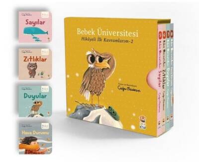 Bebek Üniversitesi 2 Seti - 4 Kitap Takım - 1