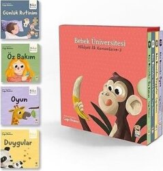 Bebek Üniversitesi 3 Seti - 4 Kitap Takım - Sincap Kitap