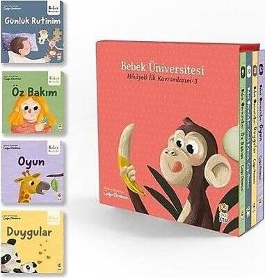 Bebek Üniversitesi 3 Seti - 4 Kitap Takım - 1