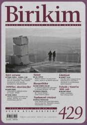 Birikim Sayı 429 Ocak 2025 - İletişim Yayınları
