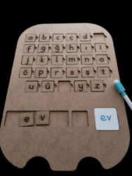 Büyük-Küçük Harf Tablası - 2