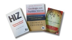 BY Kişisel Gelişim Kitapları Seti - Zaman Üzerine 3 Kitap Takım Yazar: Ajaz Ahmed , Mitch Albom , Thomas Friedman - Boyner Yayınları