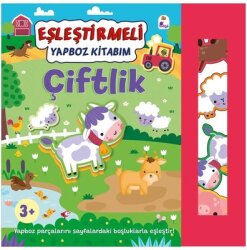 Çiftlik - Eşleştirmeli Yapboz Kitabım - İndigo Kitap