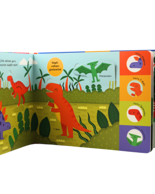 Çılgın Dinozorlar Pencereli Kitap Bul Aç Bak - 2