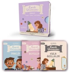 Çocuk Üniversitesi - Psikoloji Seti -3 Kitap Takım - Sincap Kitap
