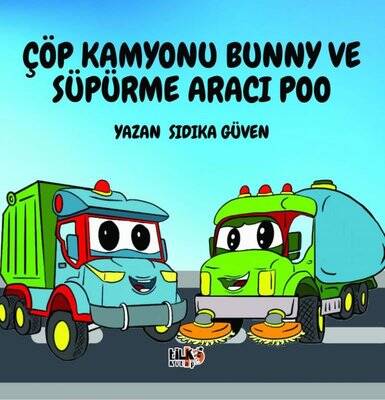 Çöp Kamyonu Bunny ve Süpürme Aracı Poo - 1