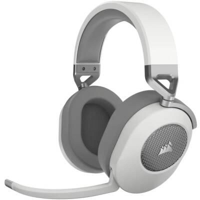 Corsair HS65 Wireless Beyaz 7.1 Kablosuz Kulak Üstü Oyuncu Kulaklığı - 1