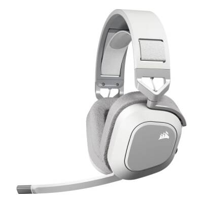 Corsair HS80 MAX Beyaz 7.1 Surround Kablosuz Gaming Kulaklık - 1