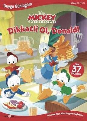 Disney Mickey ve Arkadaşları - Dikatli Ol Donald! Duygu Günlüğüm - 37 Çıkartma! - 1