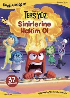 Disney Pixar Ters Yüz - Sinirlerine Hakim Ol - Duygu Günlüğüm - 37 Çıkartma! - 1