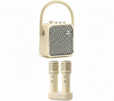 Divoom SongBird-SE Çift Mikrofonlu 18W Sarı Bluetooth Hoparlör - 1