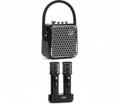 Divoom SongBird-SE Çift Mikrofonlu 18W Siyah Bluetooth Hoparlör - 1