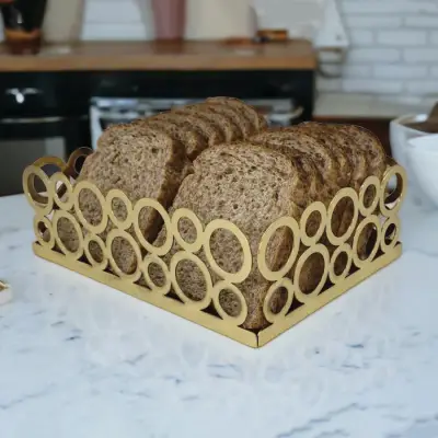 Gold Halka Tasarım Ekmeklik - 1