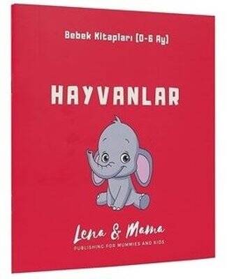 Hayvanlar (0-6 Ay Bebek Kitabı) - 1
