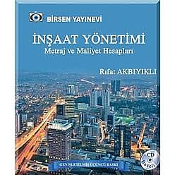 İnşaat Yönetimi Metraj ve Maliyet Hesapları - 1