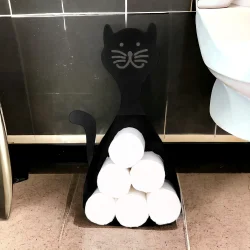 Kedili WC Kağıtlığı - 6