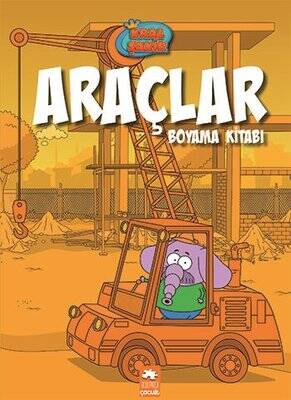 Kral Şakir-Araçlar - Boyama Kitabı - 1
