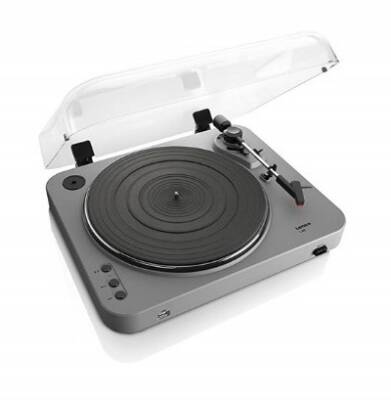 Lenco Kayışlı (Belt-Drive) Profesyonel Pikap L-85 Gri - 1