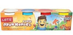 Lets Oyun Hamuru 4 Renk L8240 - Lets