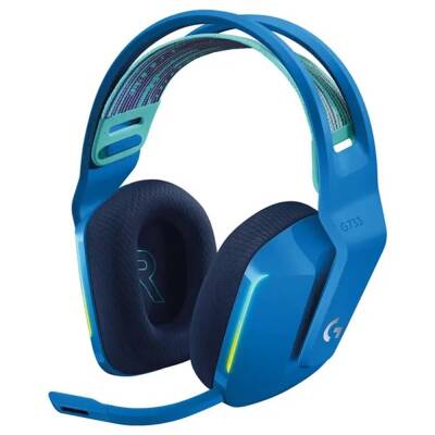 Logitech G733 Lightspeed Kablosuz RGB 7.1 Surround Oyuncu Kulaklığı - Mavi - 1