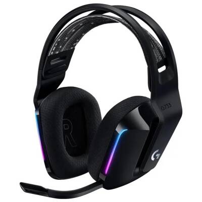 Logitech G733 Lightspeed Kablosuz RGB 7.1 Surround Oyuncu Kulaklığı - Siyah - 1