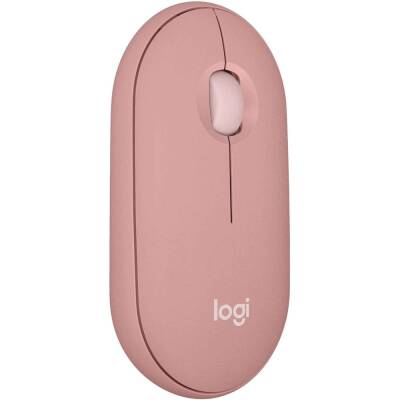 Logitech K350s Pebble Mouse 2 - Pembe - 1