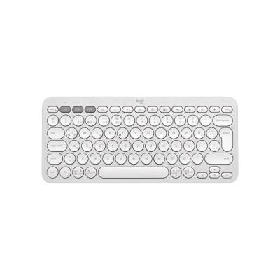 Logitech Pebble Keys 2 K380S Klavye - Beyaz - 1