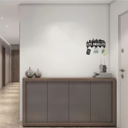 LOS ANGELES METAL ANAHTARLIK SİYAH - 4