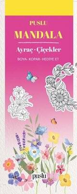 Mandala - Ayraç - Çiçekler - 1