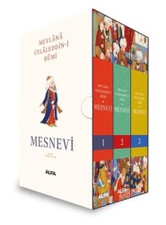 Mesnevi Seti - 3 Kitap Takım - Vuslatın 750. Yılı - Kutulu Yazar: Mevlana Celaleddin-i Rumi Çevirmen: Mehmet Çelik - 