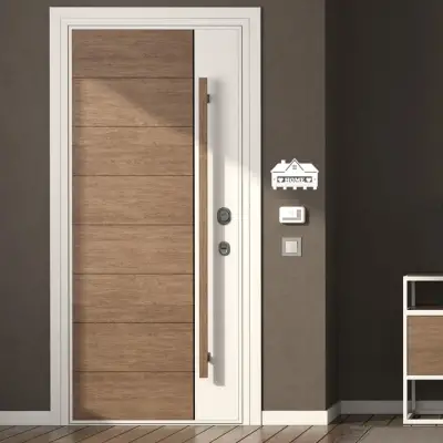 Metal Anahtarlık Askısı Model 2 BEYAZ - 1