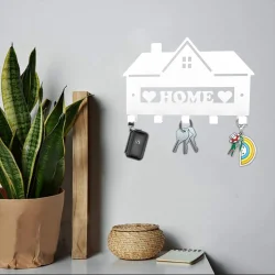 Metal Anahtarlık Askısı Model 2 BEYAZ - 3