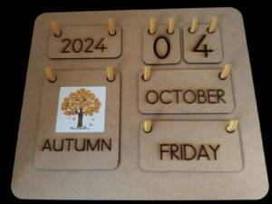 Montessori Takvimi (İngilizce) - 1