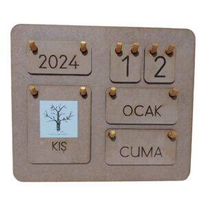 Montessori Takvimi (Türkçe) - 1