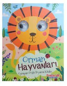 Oynayan Gözlü Boyama Kitabı / Orman Hayvanları - 1