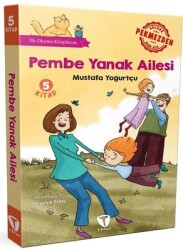Pembe Yanak Ailesi İlk Okuma Kitaplarım Seti / 5 Kitap Takım - Mustafa Yoğurtçu - Turkuvaz Çocuk