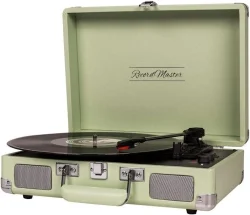 Record Master ST14012 Deri Yeşil Bluetooth ve Şarj - 