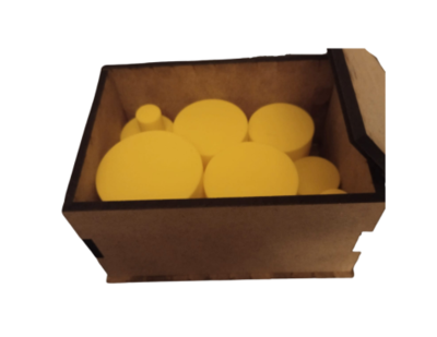 Renkli Silindirler (Sarı) - 1