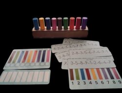 Renkli Silindirleri Yuvasına Koyma - 