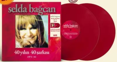 Selda Bağcan - 40 Yılın 40 Şarkısı 1 Kırmızı 2'li Plak - 1