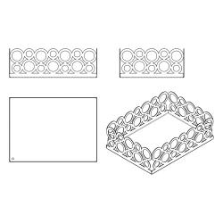 Siyah Halka Tasarım Ekmeklik - 1